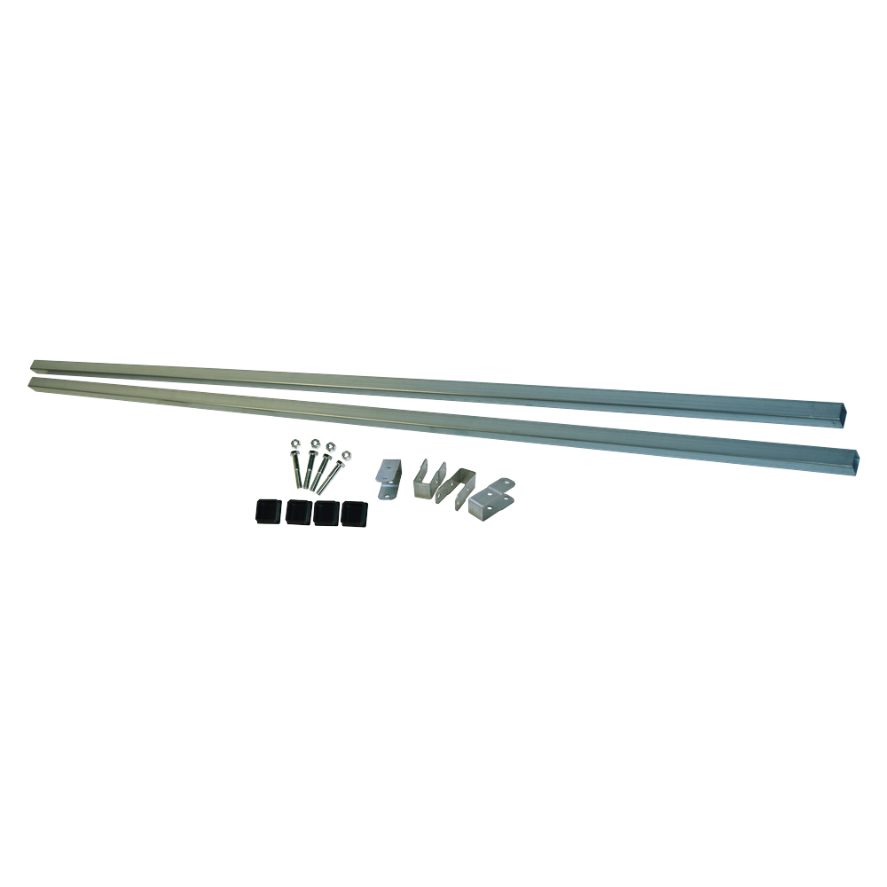 Malone 78" HD 1.25" Galvanized Cross Bars w/ Mounting Hardware